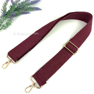 HOBİPOP - Ayarlanabilir Palaska Kolon Çanta Sapı Bordo HOBİPOP - Ayarlanabilir Palaska Kolon Çanta Sapı Bordo