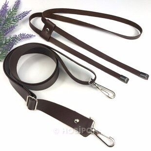 HOBİPOP - Ayarlanabilir Postacı Çanta Sapı ve Büzgü Takım Kahverengi HOBİPOP - Ayarlanabilir Postacı Çanta Sapı ve Büzgü Takım Kahverengi