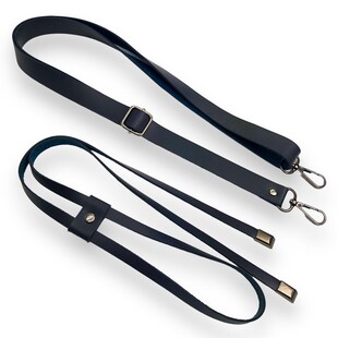 HOBİPOP - Ayarlanabilir Postacı Çanta Sapı ve Büzgü Takım Lacivert