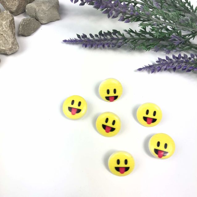 Bebe Düğmesi 1 Adet Smiley 05