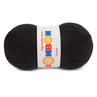 NAKO - Bonbon Kristal 98206 Lif İpi Siyah NAKO - Bonbon Kristal 98206 Lif İpi Siyah