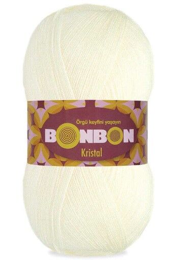 Bonbon Kristal 98223 Açık Krem