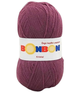 NAKO - Bonbon Kristal Lif İpi 98303 Koyu Gülkurusu NAKO - Bonbon Kristal Lif İpi 98303 Koyu Gülkurusu
