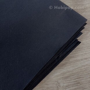 HOBİPOP - Çanta Astar Telası Siyah Renk 1 Metre x 1.50 Metre HOBİPOP - Çanta Astar Telası Siyah Renk 1 Metre x 1.50 Metre