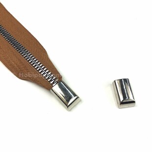 HOBİPOP - Çanta Fermuar Stop Gümüş Renk 1 Adet HOBİPOP - Çanta Fermuar Stop Gümüş Renk 1 Adet