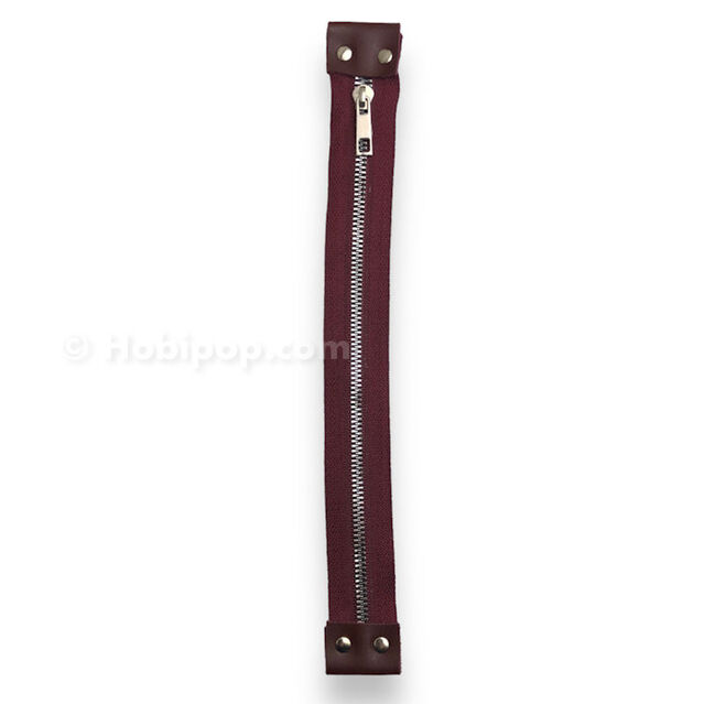 Çanta Fermuarı 30 Cm Bordo