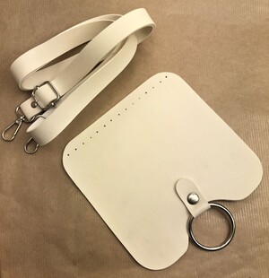 HOBİPOP - Çanta Kapak Seti Halkalı Krem Renk HOBİPOP - Çanta Kapak Seti Halkalı Krem Renk