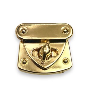 HOBİPOP - Çanta Kilidi Köşeli Üçgen Altın Renk HOBİPOP - Çanta Kilidi Köşeli Üçgen Altın Renk