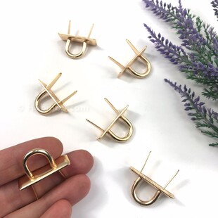 HOBİPOP - Çanta Köprü Aparatı Gold Renk 1 Adet HOBİPOP - Çanta Köprü Aparatı Gold Renk 1 Adet