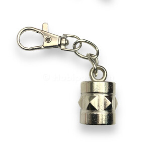 HOBİPOP - Çanta Püskül Aparatı Kovan Gümüş Renk HOBİPOP - Çanta Püskül Aparatı Kovan Gümüş Renk