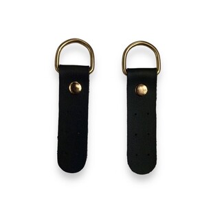 HOBİPOP - Çanta Sapı Ucu Böce Siyah Çift Altın Metalli