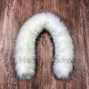 HOBİPOP - ÇOCUK İçin Kapşon Kenarı Suni Kürk Beyaz HOBİPOP - ÇOCUK İçin Kapşon Kenarı Suni Kürk Beyaz