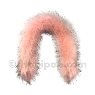 HOBİPOP - ÇOCUK İçin Kapşon Kenarı Suni Kürk Pembe HOBİPOP - ÇOCUK İçin Kapşon Kenarı Suni Kürk Pembe