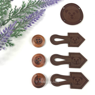 HOBİPOP - Çocuk Paşa Yeleği Düğme Seti Ayıcık HOBİPOP - Çocuk Paşa Yeleği Düğme Seti Ayıcık