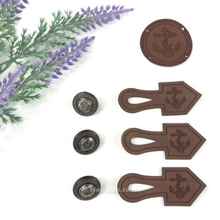 HOBİPOP - Çocuk Paşa Yeleği Düğme Seti Çapa HOBİPOP - Çocuk Paşa Yeleği Düğme Seti Çapa