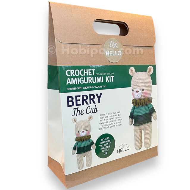 Crochet Amigurumi Kit Berry