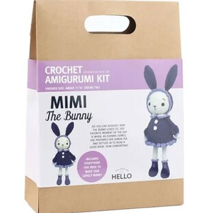 TUVA - Crochet Amigurumi Kit Mimi The Bunny TUVA - Crochet Amigurumi Kit Mimi The Bunny