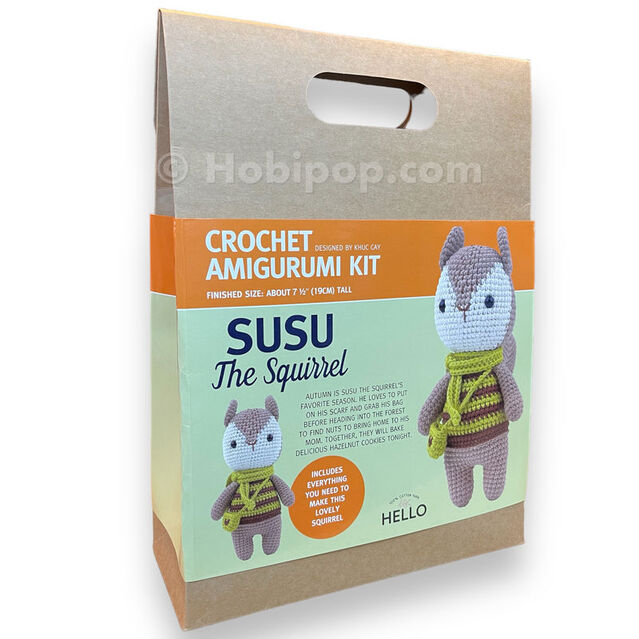 Crochet Amigurumi Kit Susu