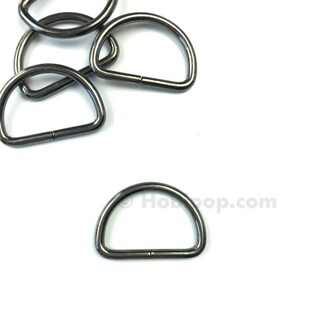 HOBİPOP - D Metal Çanta Halkası Füme 2.5 cm HOBİPOP - D Metal Çanta Halkası Füme 2.5 cm