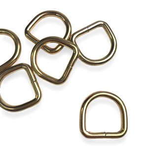 HOBİPOP - D Metal Çanta Halkası Gold Renk HOBİPOP - D Metal Çanta Halkası Gold Renk