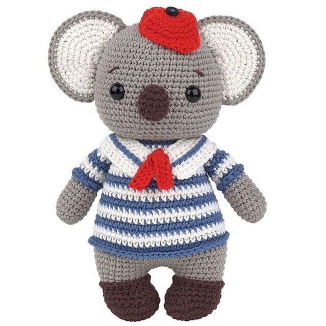 Denizci Koala Amigurumi Yapım Seti