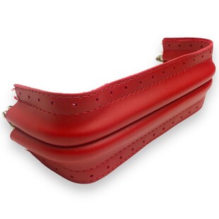 HOBİPOP - Derili Gizli Çanta Bursu Kırmızı HOBİPOP - Derili Gizli Çanta Bursu Kırmızı