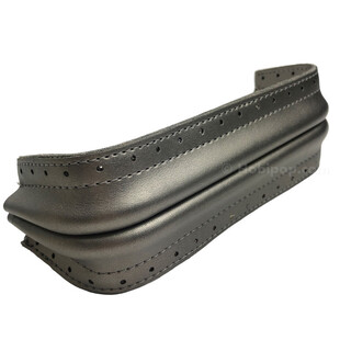 HOBİPOP - Derili Gizli Çanta Bursu Metalik Gri HOBİPOP - Derili Gizli Çanta Bursu Metalik Gri