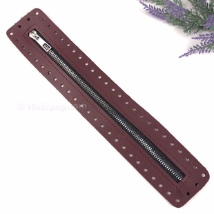 HOBİPOP - Derili Çanta Fermuarı Bordo HOBİPOP - Derili Çanta Fermuarı Bordo