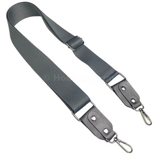 HOBİPOP - Derili Polyester Kolon Çanta Sapı Gri HOBİPOP - Derili Polyester Kolon Çanta Sapı Gri