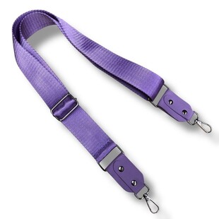 HOBİPOP - Derili Polyester Kolon Çanta Sapı Lila HOBİPOP - Derili Polyester Kolon Çanta Sapı Lila