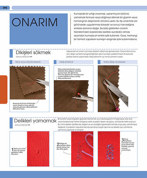 Dikiş Teknikleri Kitabı