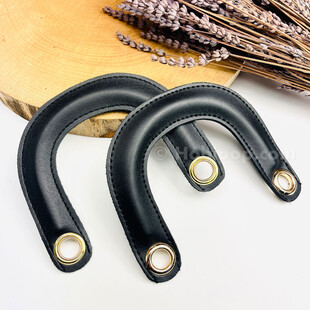 HOBİPOP - Dior Çanta Sapı Siyah (Halkalı)