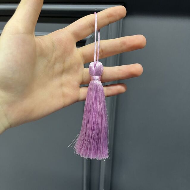 Eflatun Renk Püskül 11 cm