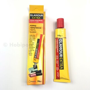 GLAMOUR - Ekstra Kumaş Yapıştırıcısı 30 Gram GLAMOUR - Ekstra Kumaş Yapıştırıcısı 30 Gram