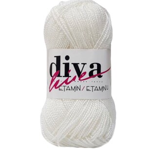 DİVA - Etamin İpi İş Orlonu 02 Kırık Beyaz DİVA - Etamin İpi İş Orlonu 02 Kırık Beyaz