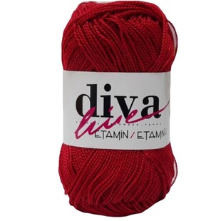 DİVA - Etamin İpi İş Orlonu 16 Koyu Kırmızı DİVA - Etamin İpi İş Orlonu 16 Koyu Kırmızı