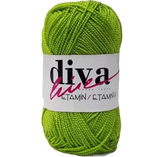 DİVA - Etamin İpi İş Orlonu 35 Filizi Yeşil