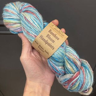 FİBRA NATURA - Fibra Natura Bambu Bloom Handpaints El Boyaması Örgü İpi 305