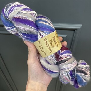 FİBRA NATURA - Fibra Natura Bambu Bloom Handpaints El Boyaması Örgü İpi 312