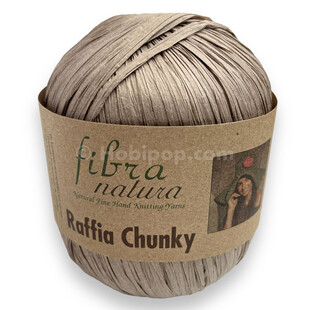 FİBRA NATURA - Fibra Natura Raffia Chunky Rafya İp 100 Gram 114-20 Vizon FİBRA NATURA - Fibra Natura Raffia Chunky Rafya İp 100 Gram 114-20 Vizon