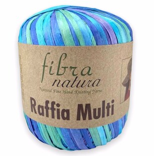 Fibra Natura Raffia Multi Ebruli Rafya İp 117-11 - Thumbnail