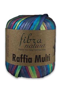 HİMALAYA - Fibra Natura Raffia Multi Ebruli Rafya İp 117-12 HİMALAYA - Fibra Natura Raffia Multi Ebruli Rafya İp 117-12