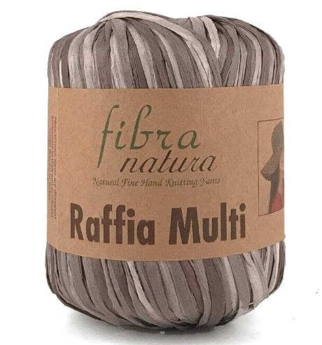 Fibra Natura Raffia Multi Ebruli Rafya İp 117-25