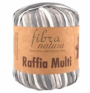 Fibra Natura Raffia Multi Ebruli Rafya İp 117-26 - Thumbnail