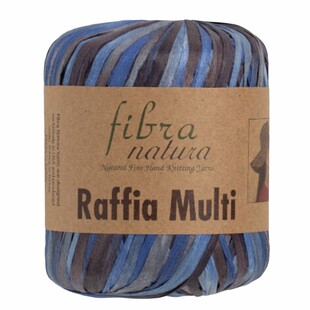 Fibra Natura Raffia Multi Ebruli Rafya İp 117-07 - Thumbnail