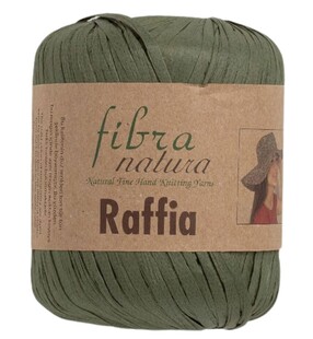 Fibra Natura Raffia 40 Gram Rafya Haki Yeşil 116-05 - Thumbnail