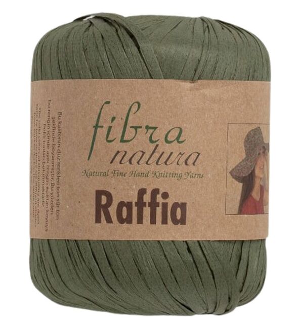 Fibra Natura Raffia 40 Gram Rafya Haki Yeşil 116-05