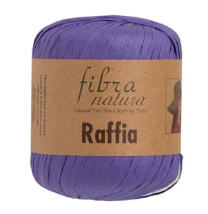 Fibra Natura Raffia 40 Gram Rafya İp Mor 116-08 - Thumbnail