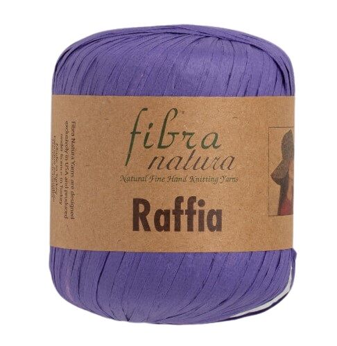 Fibra Natura Raffia 40 Gram Rafya İp Mor 116-08