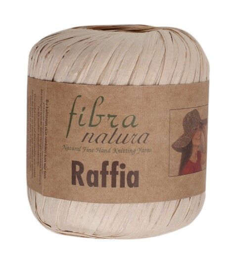 Fibra Natura Raffia 40 Gram Rafya İp Tatlı Bej 116-25